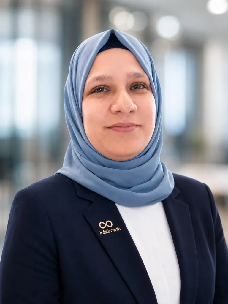 Femida Mohamed Aziz, Head of Administration and Corporate Services at Infigrowth